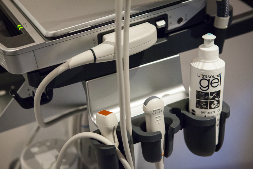 Maskin för ultraljud.